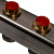Коллекторный блок STOUT с отсечным клапаном 1"х 8 вых x 3/4" SMS-0932-000008 нержавеющая сталь