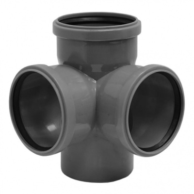 Крестовина  2 - х плоск. PP 110*110*110/90 Россия 