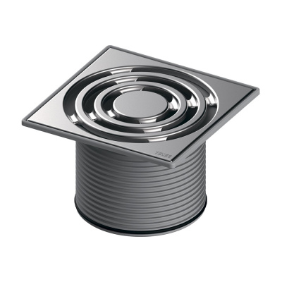 Декоративная решетка TECEdrainpoint S, 150 мм, в стальной рамке, с монтажным элементом 3660004