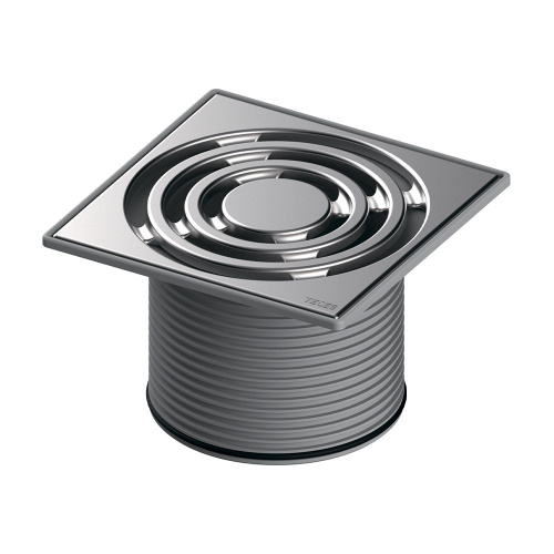 Декоративная решетка TECEdrainpoint S, 150 мм, в стальной рамке, с монтажным элементом 3660004