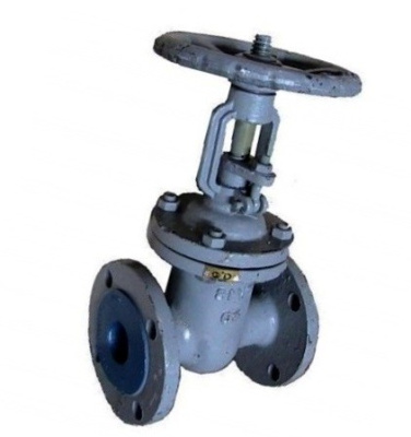 Задвижка Ду80 фланцевая стальная клиновая 30с41нж с выдвижным шпинделем L210, Tmax 425 С°