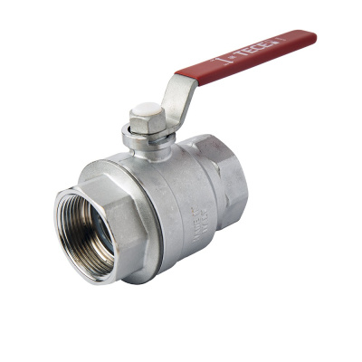 TECE Кран шаровой полнопроходной 2" внут-внут резьба, ручка - рычаг красный 13300006