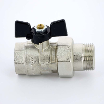 626 Кран шаровый со сгоном бабочка 1/2''  BUGATTI ARIZONA