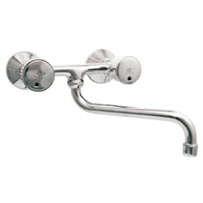 112 DIAMANT CER  Смеситель для мойки, излив 210 мм. с керамической кран-буксой MOFEM