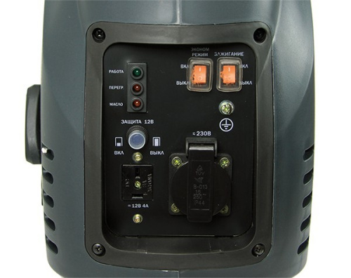 Инверторный бензиновый генератор GIN 1700,220/12V, 1.5 кВт ,руч. пуск ,бак 3.6л ,4.0A , FOXWELD