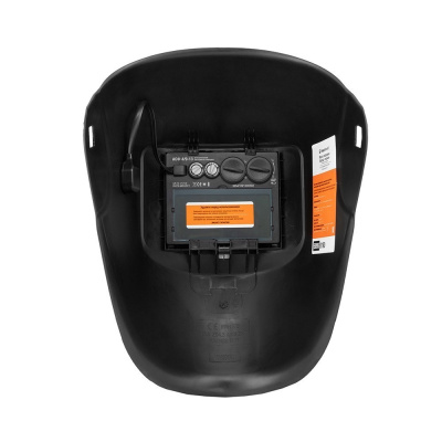 Маска защитная для сварки КОРУНД-ЧЕРНАЯ (С ВНЕШНИМ РЕГУЛЯТОРОМ) (ф-р АСФ 4/9 - 13)   FoxWeld