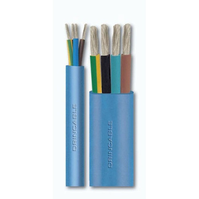 Кабель для погружных насосов DRINCABLE 450/750V 4G4 mm2 ACS-WRAS-D.M. 174/04 ARISTONCAVI