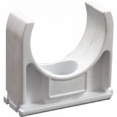 Клипса для электрической гофры 25 мм