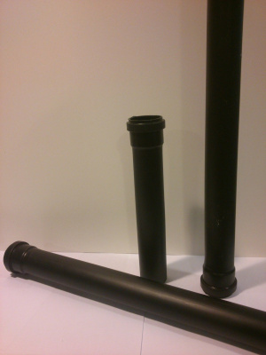 Труба канализационная черная Ø 108(ДУ100) х 500 мм