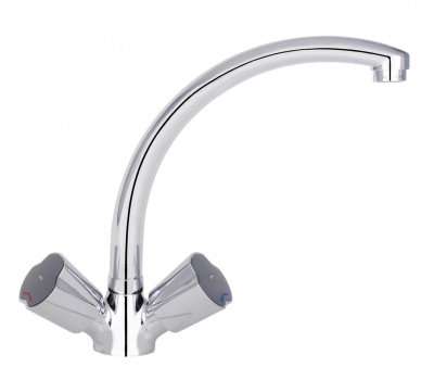 112 NOVA  Смеситель для мойки, излив 210 мм. с классической кран-буксой MOFEM