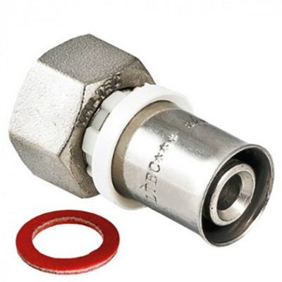 Соединитель пресс с накидной гайкой 26х1"                                    VALTEC VTm.222.N.002606