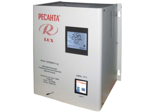 Стабилизатор АСН-12 000 Н/1-Ц РЕСАНТА Lux