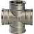 Фитинг  STOUT Крестовина 1,1/4  SFT-0031-000114 внутренняя резьба латунь никелированная