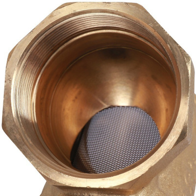 Грязевик (фильтр косой сетчатый муфтовый) 1 дюйм, резьба внутренняя 100°C SFW-0001-000025 STOUT 