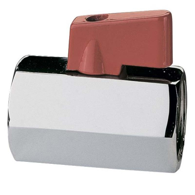 Кран 1/8" шаровый MINI резьба наружная внутренняя Itap ручка флажок