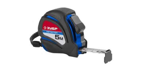 Рулетка ЗУБР ЭКСПЕРТ 10 м х 25 мм , двухкомпонентный корпус.