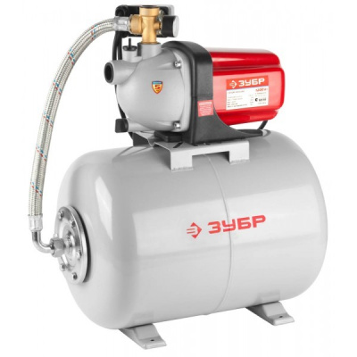 Авт.Насосная станция ЗУБР  1200 Вт, 63 л/мин,напор 46 м,ресивер 50 л.