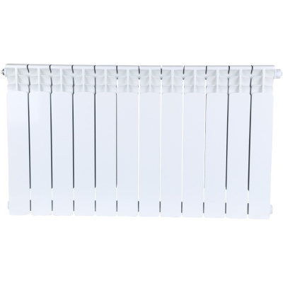 Биметаллический  секционный радиатор STOUT Space 12 секции нижнее подкл 3/4 500/90 SRB-0320-050012