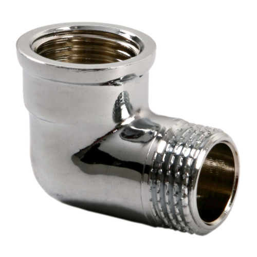 Угол  ХРОМ 1" х 3/4"  внутренняя-наружняя резьба PROFACTOR        PF TF 135 С