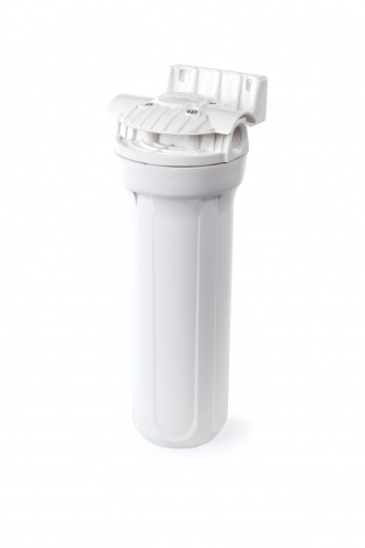 Корпус для ХВС 10 SL , подключение 3/4 ,матовый, пласт.скоба,ключ 50571 ГЕЙЗЕР 10" 3/4