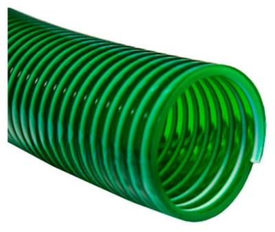Шланг спирально-витой (800L) НВС-32 (бухта 30 пог.м.) всасывающий зеленый