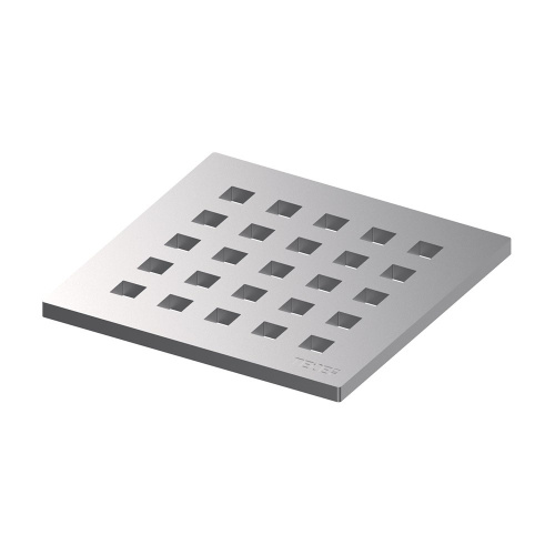 Декоративная решетка TECEdrainpoint S "quadratum", нержавеющая сталь, 100 мм 3665006