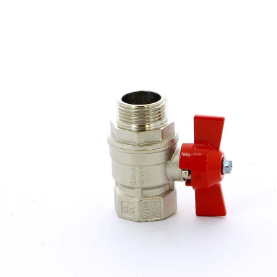 119 Кран шаровый наружная- внутренняя БАБОЧКА 3/4" ITAP Vienna