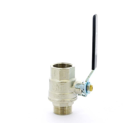 306 Кран шаровый плоская ручка 1'  наружная-наружная резьба  BUGATTI OREGON