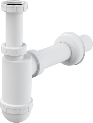 Сифон для умывальника А43 ALCAPLAST, DN40 , с накидной гайкой 5/4