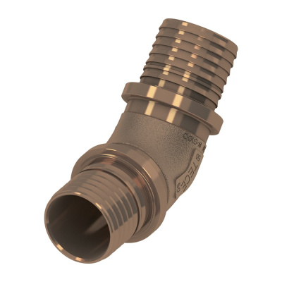 TECEflex Угол 45°, 50 x 50, бронза 707165