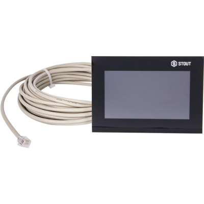 Проводная контрольная панель управления M-7, черная STE-0101-007004 STOUT