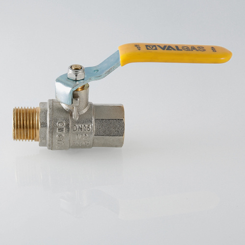 Кран шар. газ. VALGAS, стальная рукоятка 1/2" Резьба внутрення -наружная VALTEC VT.272.N.04 