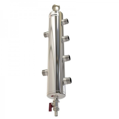 Гидравлический разделитель Мощность 60 кВт 1х1 (2 контур) GS 25-2 AISI 304 ПроксиТерм