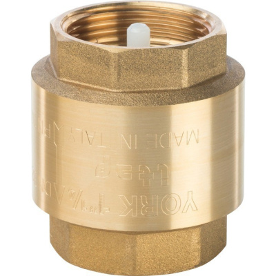 Клапан обратный пружинный муфтовый с пластиковым седлом 1.1/4" STOUT SVC-0002-000032