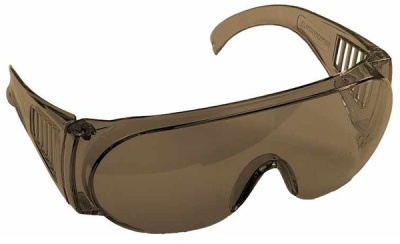 Очки защитные открытого типа STAYER STANDARD ,коричневые.