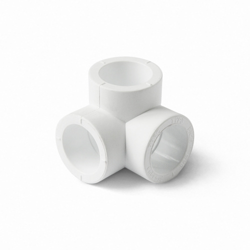 PRO AQUA PP-R Тройник двухплоскостной DN 25 Серый   PA17310PG полипропиленовый (фитинг)