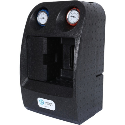 Насосная группа с теплообменником 34 пластины, без насоса в теплоизоляции