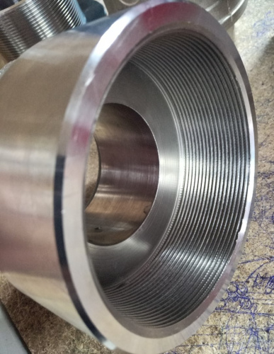 Переходник резьбовой вр/нр 1,1/4"х1/2" AISI 304 из нержавеющей стали