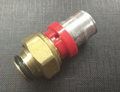 Евроконус Соединение 26 х 3/4" пресс TIEMME Внутренняя резьба Металлопластик 