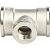 STOUT фитинг Тройник переходной 1 х1/2 х 1 SFT-0022-001121 внутренняя резьба латунь никели-й