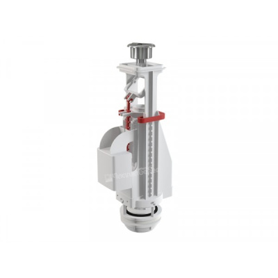 Сливной механизм ALCAPLAST A08А  2-ур. АБС пластик, 3/6 л расход