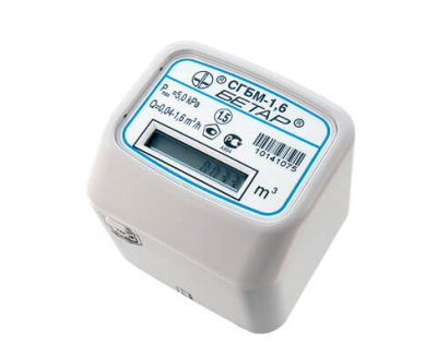 Счетчик газа 1/2" СГБМ-1,6 