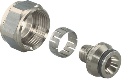 Резьбовой адаптер PEX 16 х 3/4" MLS евроконус Резьба Внутренняя ЛАТУННЫЙ  UPONOR, PE-Xa Q&E  