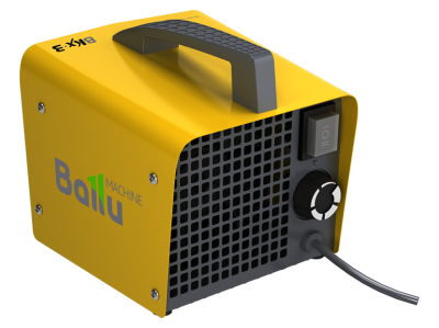 Тепловая пушка Ballu BKX-3; кВт 2/1/0; м3/ч -120; t- 50  Ш,В,Г, 175х175х190