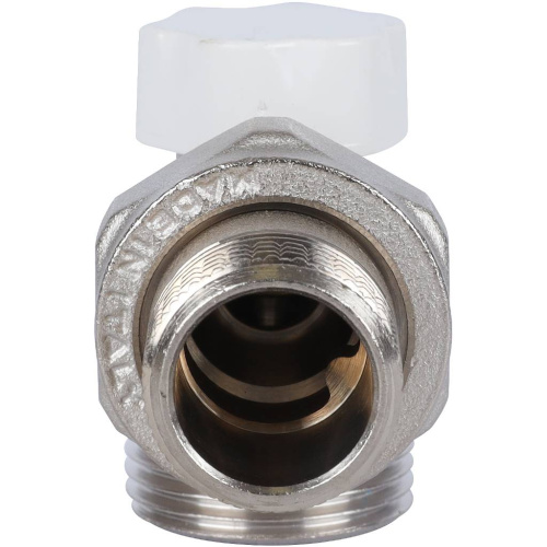 Клапан запорно-балансировочный угловой (подключение ЕК) 1/2" х 3/4"ЕК SVL 1166 000015 STOUT 