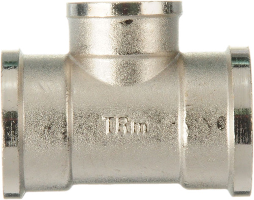 Фитинг резьбовой Тройник переходной 1" x 1/2" x 1" Внутренняя резьба  TeRma (TRm)