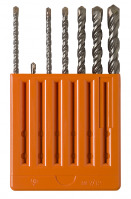 Набор буров  SDS+ 5- 12  мм  2-ух резцовых (PGM) SORMAT