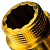 STOUT Удлинитель Вн-Нр  3/4" x 10 мм  SFT-0001-003410 латунь
