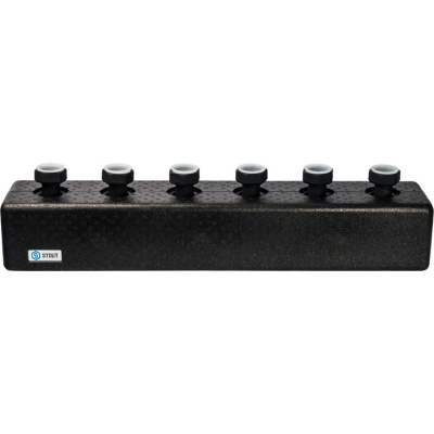 Стальной распределительный коллектор  3 отопительных контура  DN 25 в изоляции SDG-0016-004003 STOUT