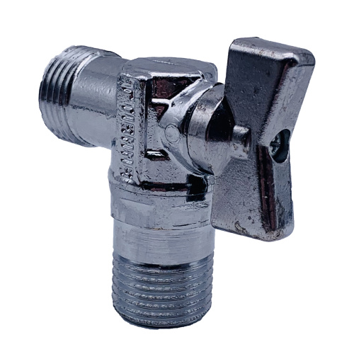 Кран шаровый угловой  1/2" х 1/2" наружная - наружная резьба  TIEMME 2950018 / 2950N0404